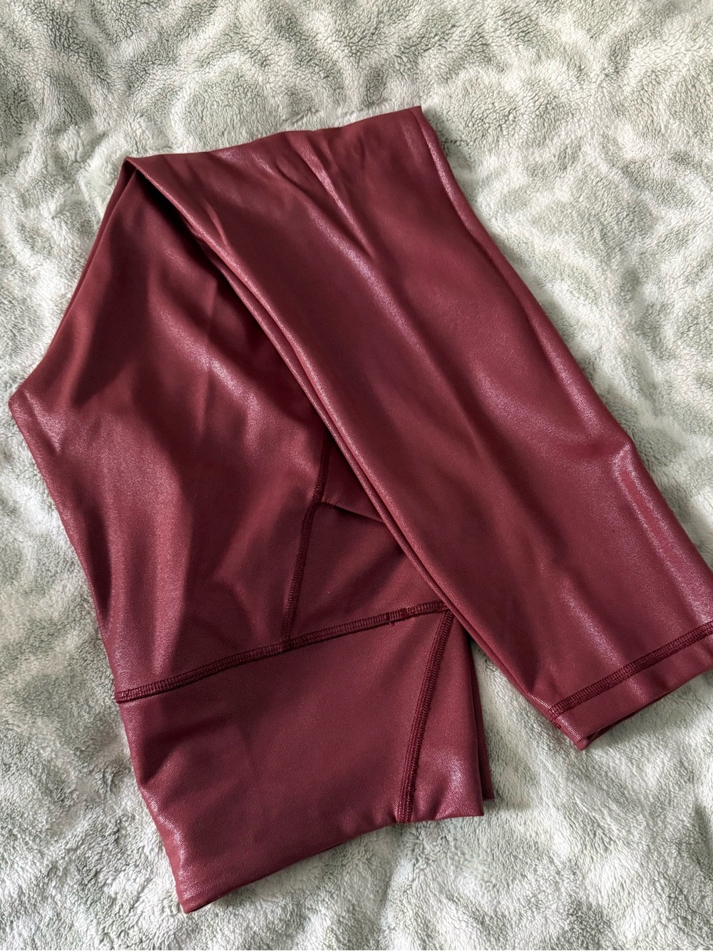 lululemon athletica Merlot Foil High-Rise Leggings with Pockets “25